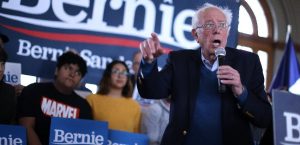 Bernie Surges in Iowa