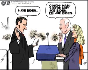 biden cartoon