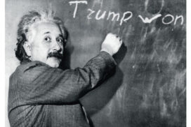 einstein trump won