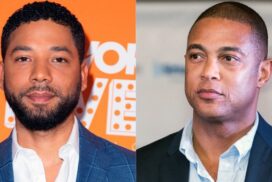 Jussie Smollett and Don Lemon