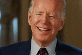 biden laughing