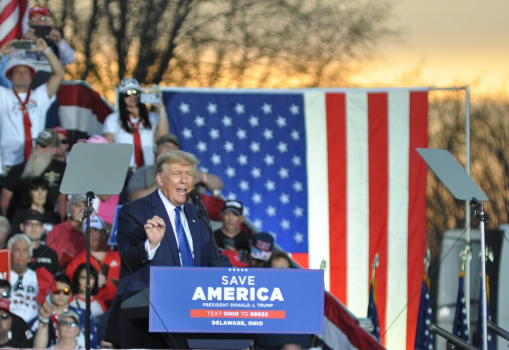 save america rally