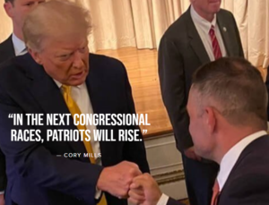 cory mills and president trump