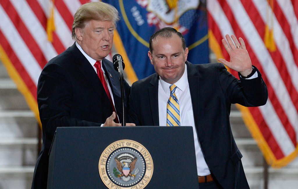 trump and mike lee