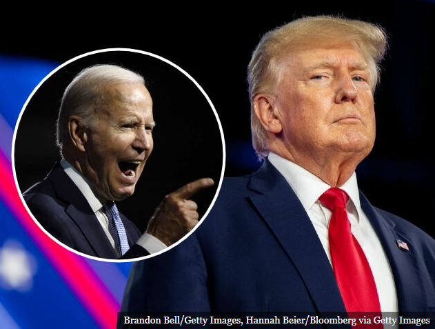 Joe Biden and Donald Trump