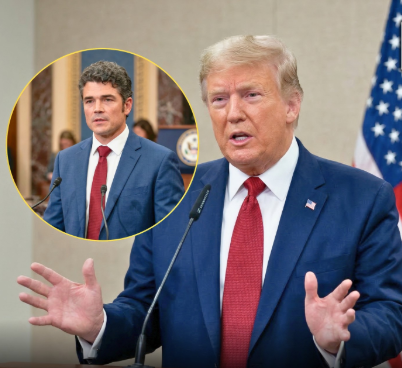 joe kent and donald trump photo